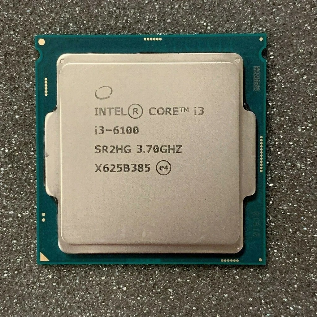 CPU Intel Core I3-6100 (3.7GHz) SK1151V1 Tray No fan