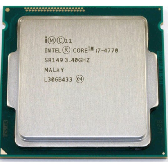 CPU Intel Core I7-4770 3.40GHz SK1150 Tray No fan