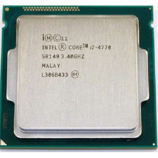 CPU Intel Core I7-4770 3.40GHz SK1150 Tray No fan