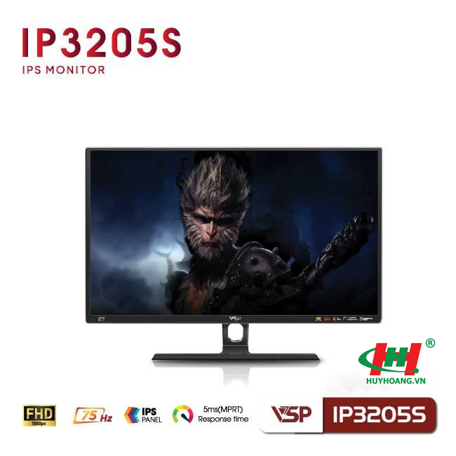 Màn hình VSP IPS Thinking IP3205S (32inch | FHD | IPS | 75Hz | 5ms,  VGA + HDMI + AUDIO OUT)