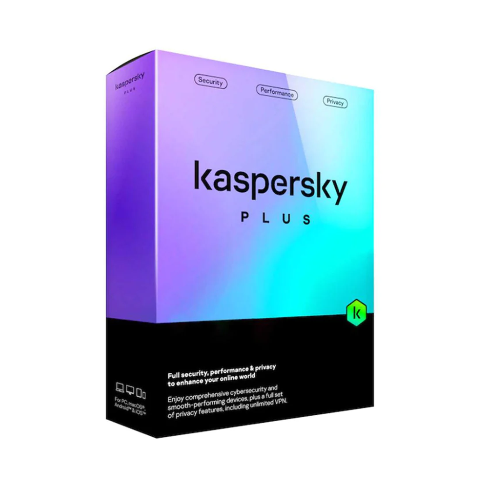 Phần mềm Kaspersky Plus 3 máy tính