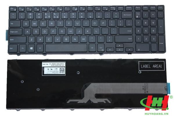 Bàn phím laptop Dell inspiron 5558, 15 5000 5558,  15-5558 (oem,  không đèn)