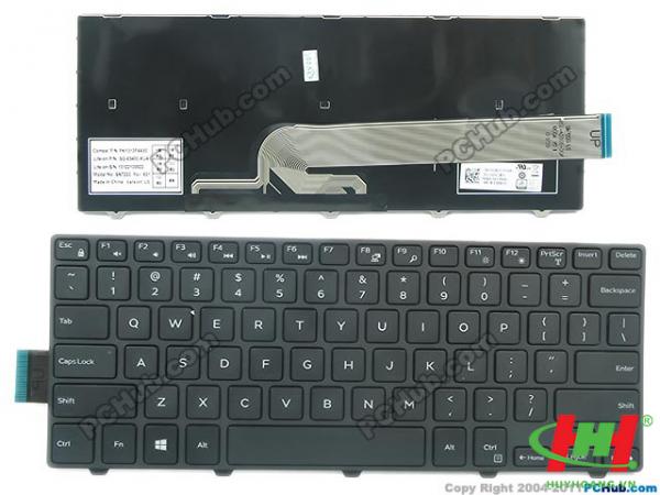 Thay bàn phím laptop Dell Inspiron 3443, 14 3443, 14 3000 3443, 14-3443