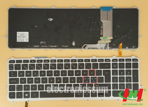 Bàn phím HP ENVY 15-5000,  15-5001 CÓ ĐÈN