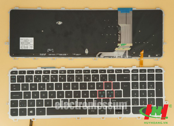 Bàn phím laptop HP ENVY 15 series