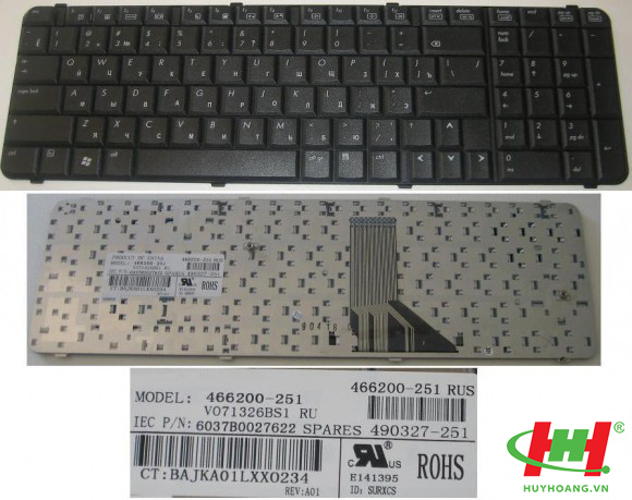Bàn phím laptop HP NC6830