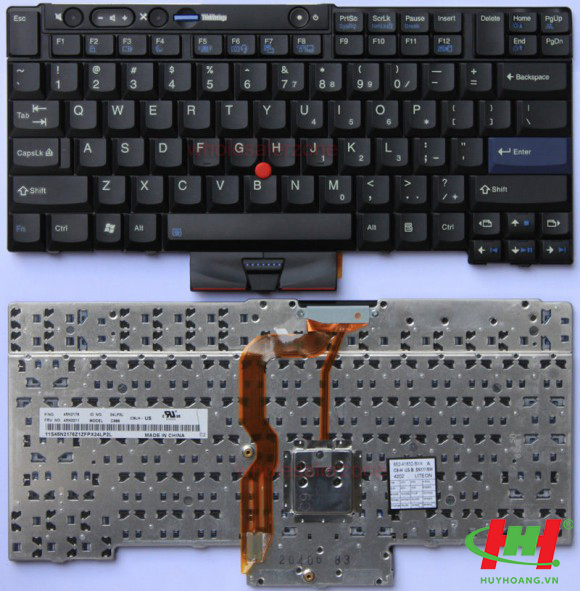 Bàn phím IBM ThinkPad T400S T410 T410I T410S T410SI T420 T420s X220 W510 T520 có chuột