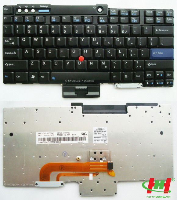 Bàn phím Lenovo T60 IBM T61 Z60T Z61 T400 R60 R61 W500 R400 R500 T500 W700