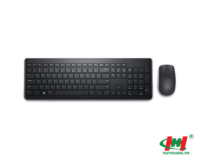 Combo Bàn phím + Chuột không dây Dell KM3322W đen