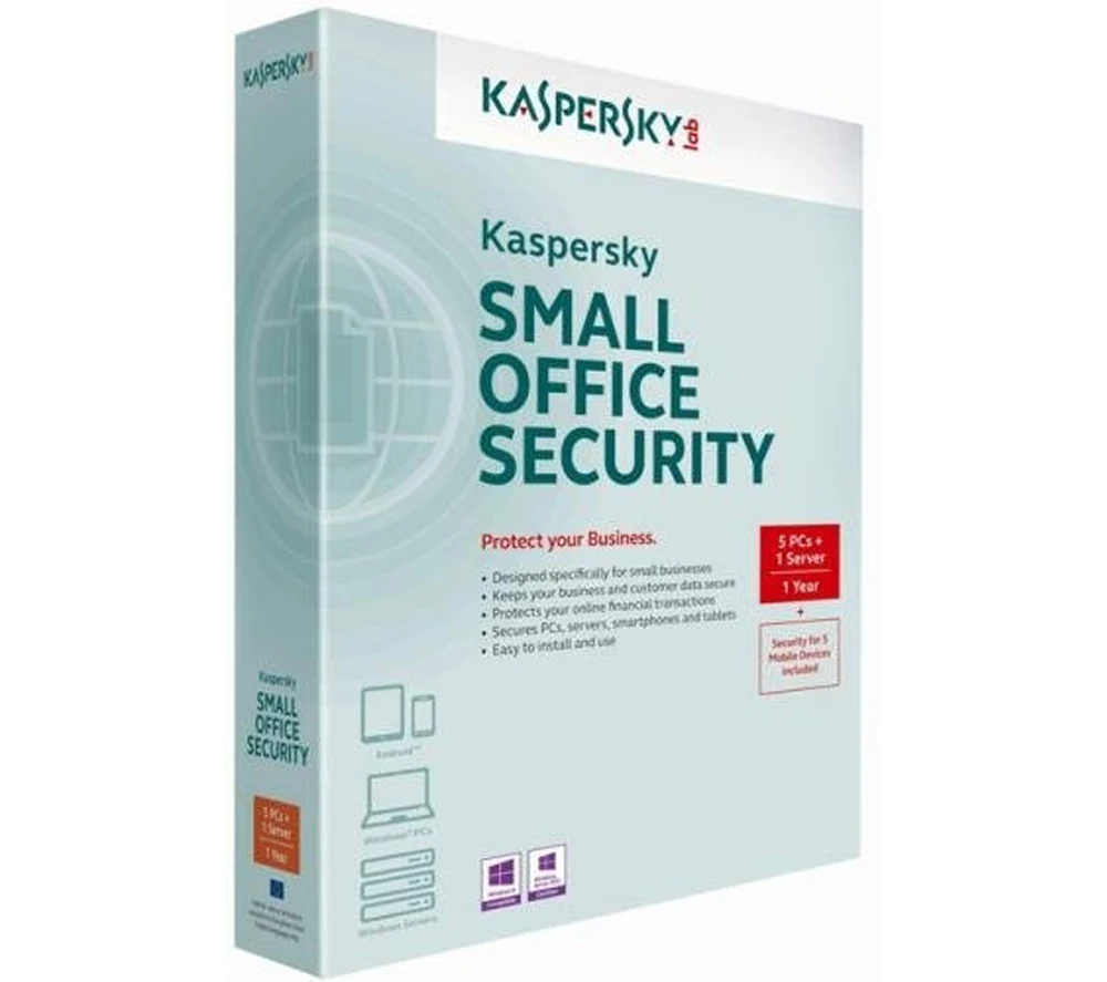 Phần mềm Kaspersky KSOS 1Server + 5PCs (KSOS05PC)