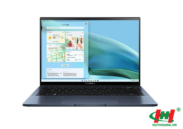 Laptop Asus ZenBook UM5302TA-LX087W R5-6600U/ 8GD5/ 512GSSD/ TPM/ 13.3WQXGA+_T/ OLED/ FP/ WiFi6E/ 4C/ W11H/ USB C-A/ BÚT/ TÚI/ XANH