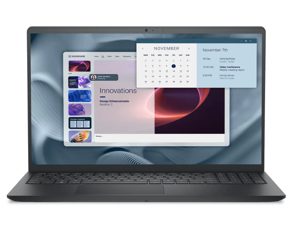 LAPTOP DELL 15 PRO ESSENTIAL PV 15250 (INTEL CORE 3 100U | 8GB DDR5 | 512GB SSD | 15.6