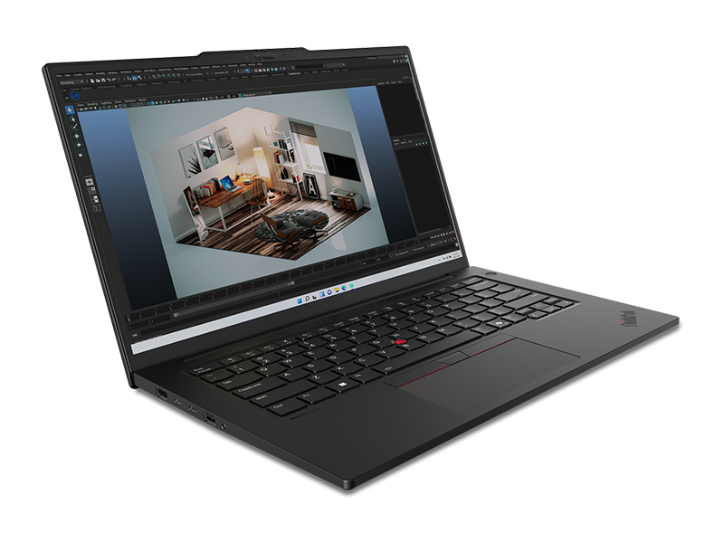 Máy tính xách tay Lenovo ThinkPad P14s Gen 5 T 21G20053VA Intel core Ultra 7 155H (4.80 GHz)/ 1 x 32GB Ram/  512GB SSD/  NVIDIA RTX500 4GB / Wifi, BT,  Finger Print / 14.5 WUXGA_AG_300N/ NO OS/ 3Years