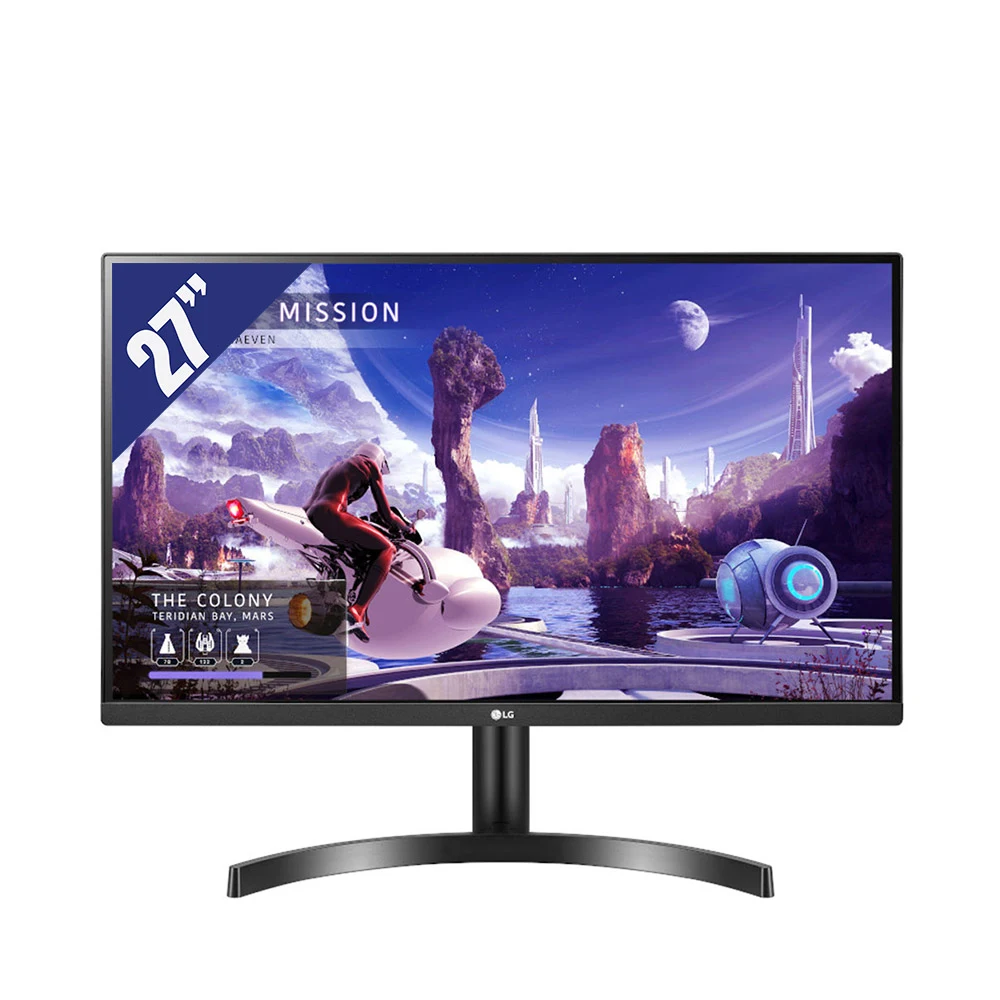 Màn hình LCD LG 27inch 27QN600-B.ATV (2560 x 1440/IPS/75Hz/5 ms/FreeSync)  2 x HDMI ,  1 x DisplayPort 1.4