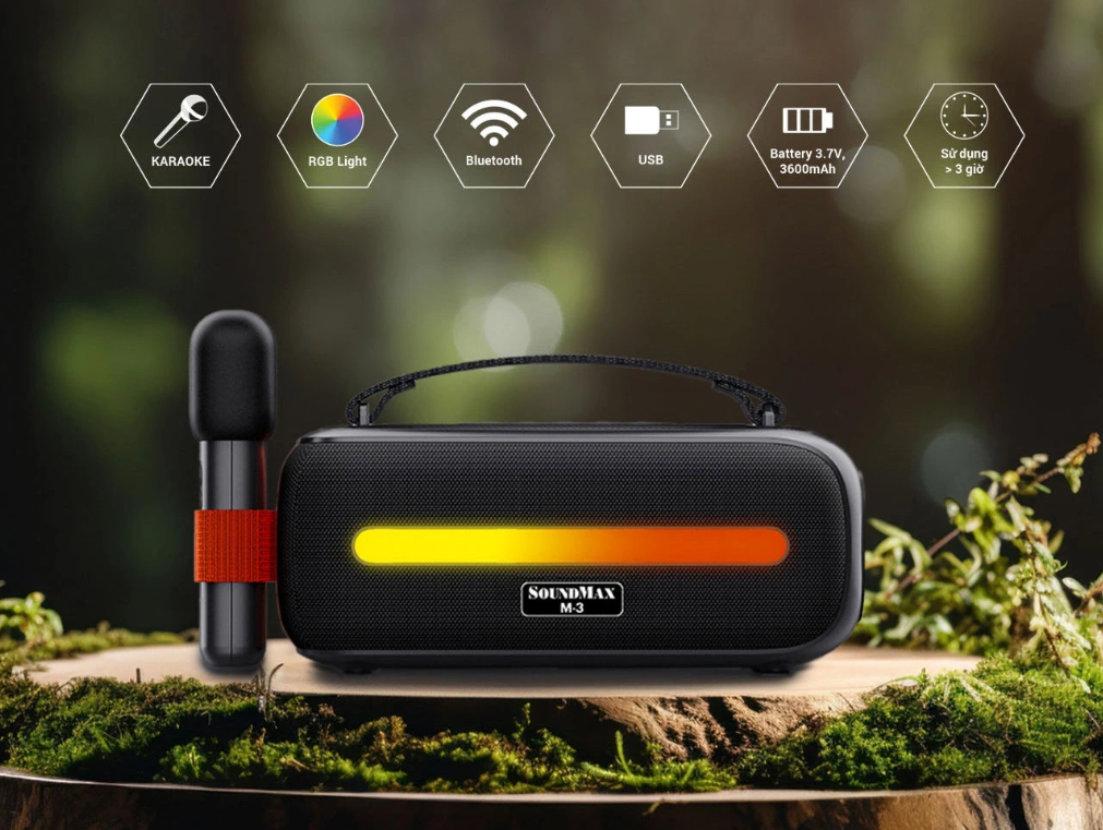 SoundMax M3 Bluetooth Speaker