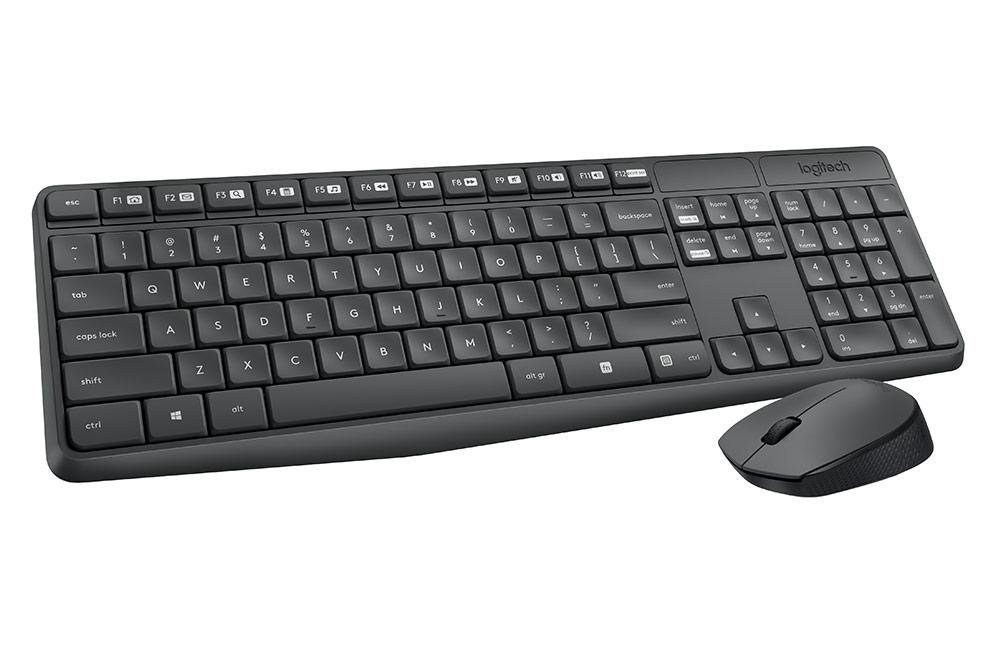 Combo Bàn phím + Chuột không dây Logitech MK235 - Wireless