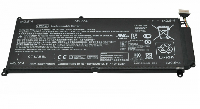 Pin Laptop HP ENVY 15-AE020TX HSTNN-DB6X LP03XL