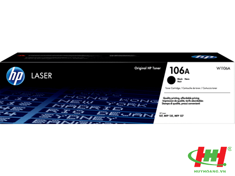 Mực máy in  HP Laser 137fnw (HP 106A Black,  W1106A) chính hãng