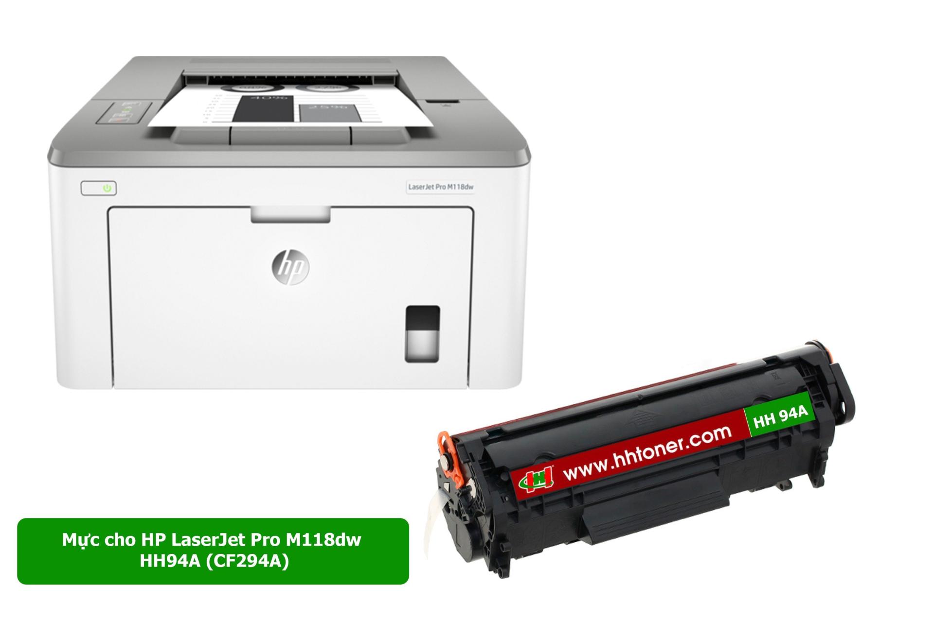 Mực máy in HP LaserJet Pro M118dw HH 94A (CF294A) Thương hiệu HH