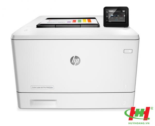 Máy in HP Color LaserJet Pro M452DW (in 2 mặt,  wifi,  in qua mạng)