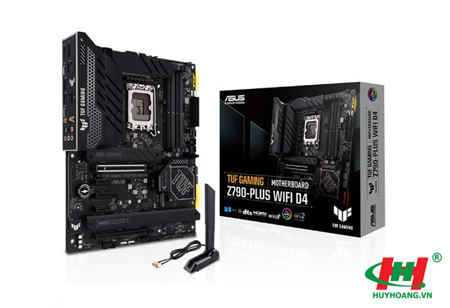 Mainboard ASUS TUF GAMING Z790-PLUS WIFI D4 (Socket: 1700,  4 khe DDR4,  tối đa 128GB,  1 x DisplayPort,  1 x HDMI)