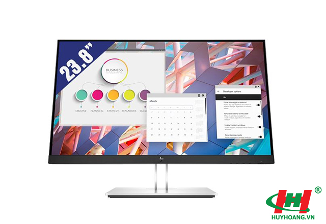 Màn hình vi tính HP E24 G4 23.8 inch FHD Monitor,  3Y WTY_9VF99AA (1920 x 1080/ IPS/ 60Hz/ 5 ms,  DisplayPort 1.4,  HDMI 1.4,  VGA/D-sub)