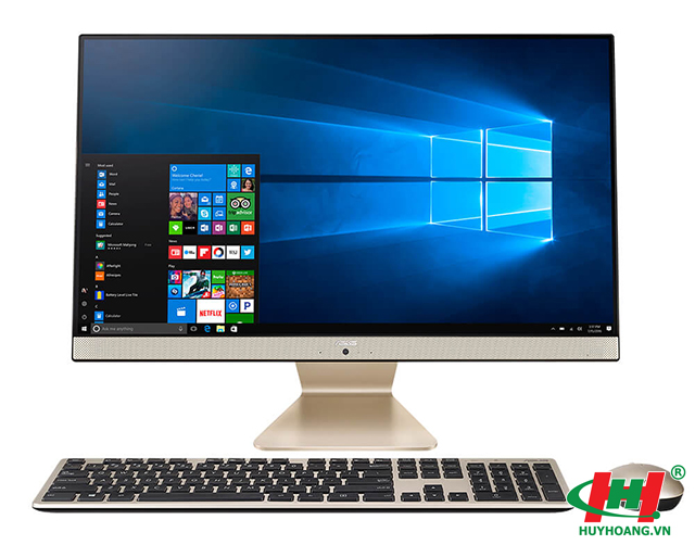 Máy bộ Asus PC ALL IN ONE V222FAK-BA164W V222F i5-10210U/ 8GB/ 256GB-SSD/ 1TB-HDD/ 21.5FHD/ CAM/ MIC/ WI-FI5/ BT5/ WL_KB/ WL_M/ 90W/ W11H/ ĐEN