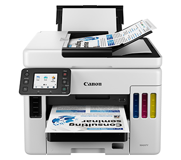 Máy in màu đa năng Canon MAXIFY GX7070 (in, scan, copy,Fax, USB, lan, wifi)