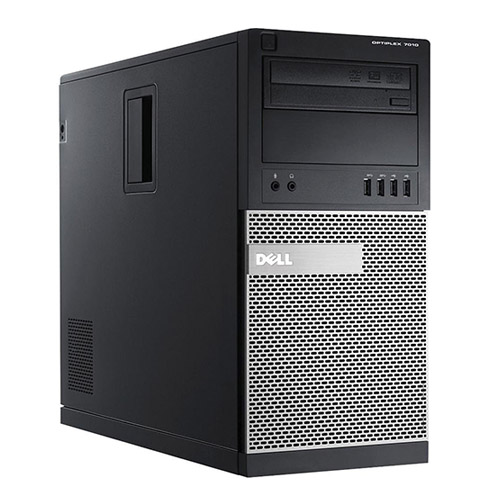 Máy bộ để bàn cũ Dell Optilex 3010/7010 MT (CPU i3-3220 - RAM 4GB BUS 1600 - HDD 500GB) Case đứng