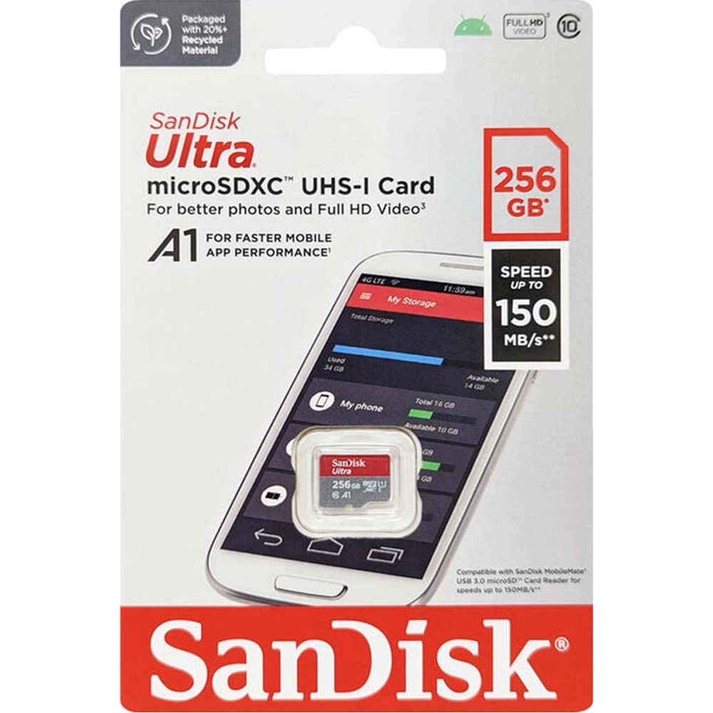 Thẻ nhớ camera MicroSD SanDisk 256GB