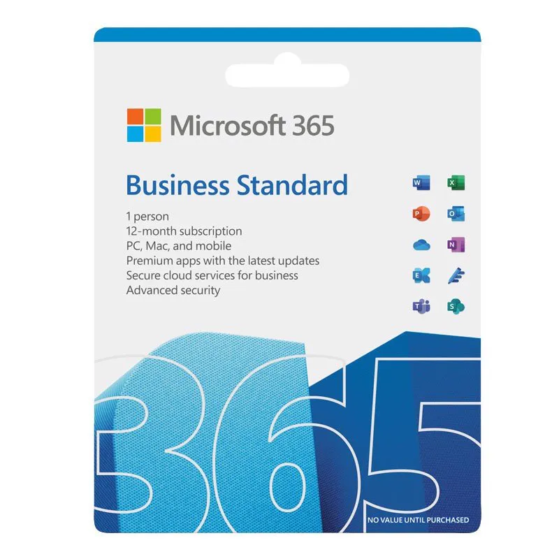 Phần mềm Microsoft Office 365 Business Standard 1Yr (Part : KLQ-00209) 5Thiết bị/ 1used/ OneDrive 1TB