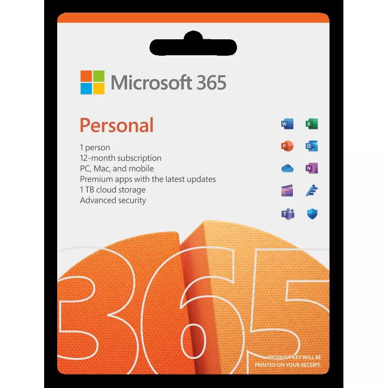 Phần mềm Microsoft Office 365 Personal (QQ2-01896)  5thiết bị/1user,   oneDrive 1TB,  1Yr