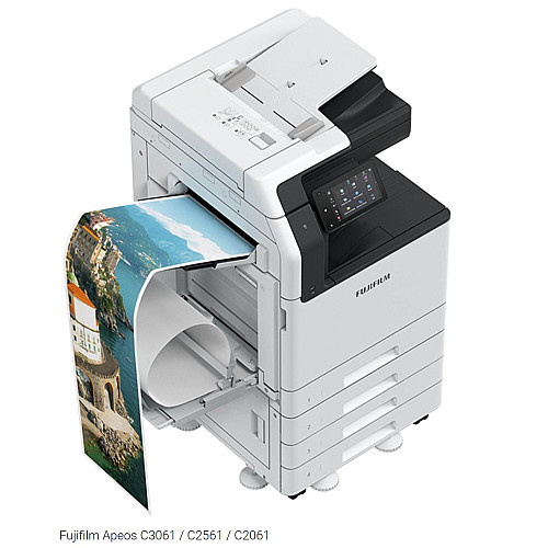 Màn hình cảm ứng 7 inch trên máy photocopy Fujifilm Apeos 2561