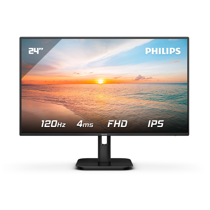 Màn hình Philips 24E1N2100D/71 (23.8 inch/FHD/IPS/120Hz/VGA/DVI/HDMI)