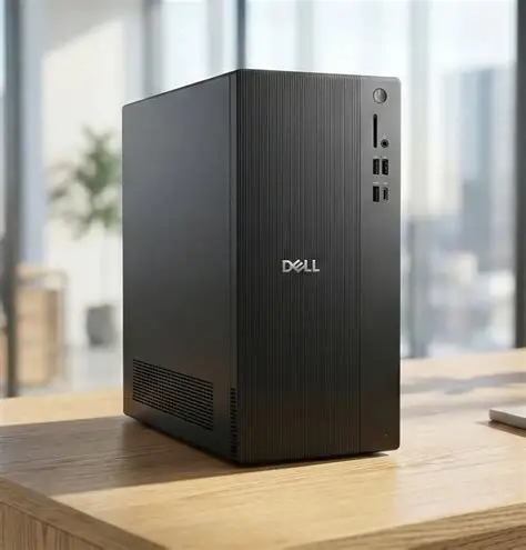 Máy Tính Để Bàn Dell Tower ECT1250 | Core i3-14100 | 8GB DDR5 | 512GB SSD