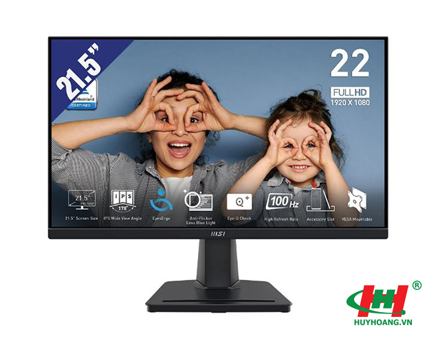 Màn hình LCD MSI PRO 21.5 MP225 (1920 x 1080/ IPS/ 100Hz/ 1ms/ 1 x DisplayPort,  1 x HDMI)