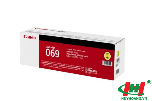 Mực máy in Canon imageCLASS LBP674Cx  Cartridge 069 Yellow chính hãng