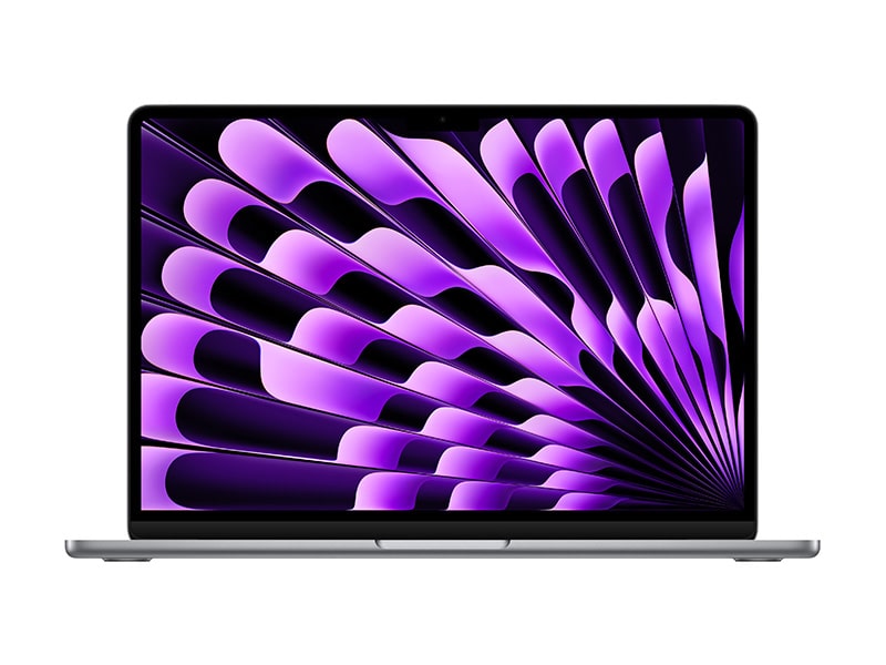 MacBook Air M3 13.6inch 2024 M3 CHIP/ 8C CPU/ 10C GPU/ 16GB/ 512GB - MXCR3SA/A Space Grey Xám