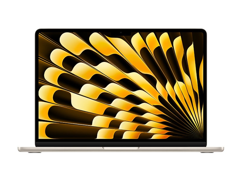 MacBook Air M3 13.6inch 2024 M3 CHIP/ 8C CPU/ 10C GPU/ 16GB/ 512GB - MXCU3SA/A Starlight Ánh sao