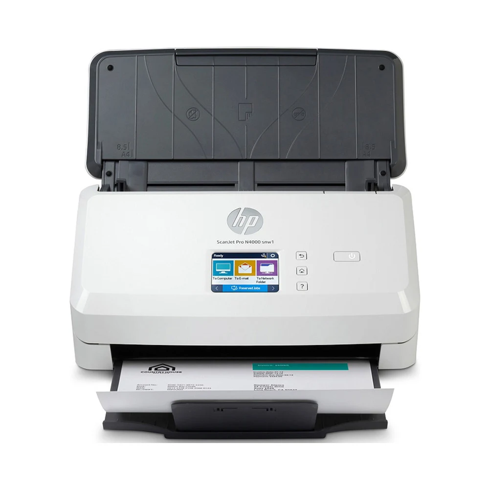 Máy scan 2 mặt HP ScanJet Pro N4000 snw1 (6FW08A) USB,  LAN,  WIFI