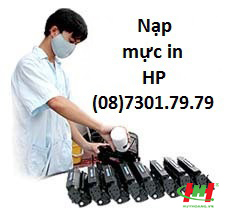 Nạp mực máy in HP Color LaserJet CP1215 CP1515N (HP 125A) + Chip