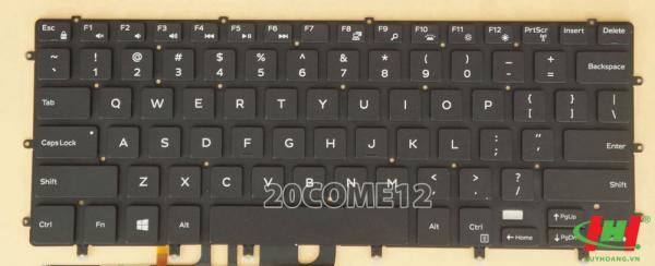 Bàn phím Dell XPS 15 9550 15BR N7547 N7548 Có đèn