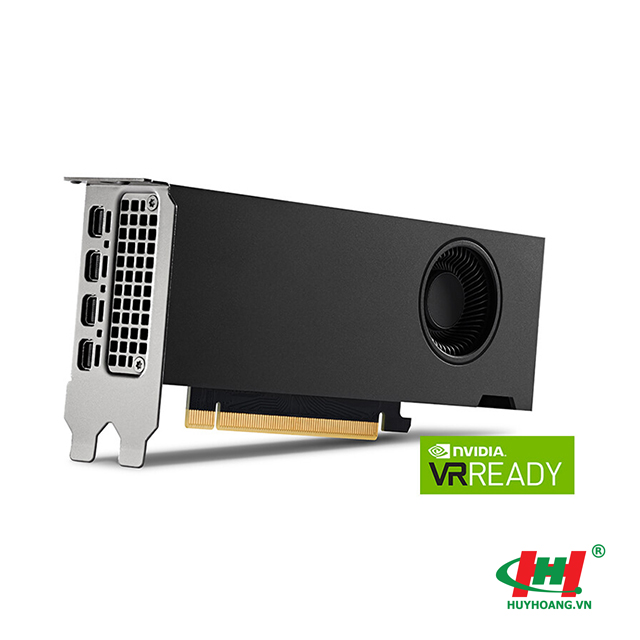 Card màn hình NVIDIA Quadro A2000 12GB GDDR6 - 192 bit,  4x Mini Display Port 1.4,  không kèm cáp chuyển đổi