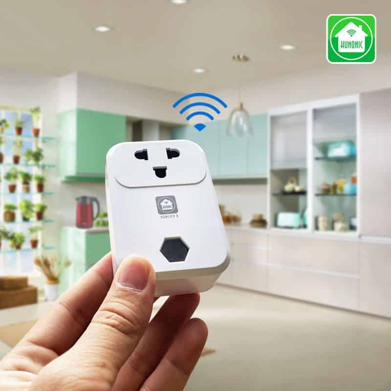 [Ổ cắm thông minh wifi Hunonic SK01] Wifi Điều khiển từ xa qua điện thoại 13