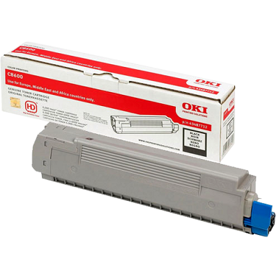 Mực máy in OKI C8600n / C8800n Black Toner 6K