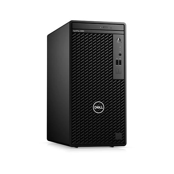 Máy Tính Để Bàn Dell Optiplex 3090 Tower  i3-10105 - 4GB 3200  – 256GBSSD  - DVDRW - Intel Integrated graphics  ,  Fedora,  KB,  M,  1Y _ i310105-4GSSD