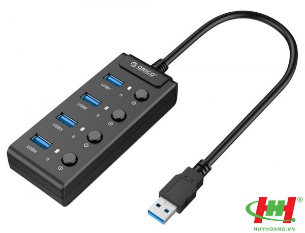 Bộ chia USB HUB 4 cổng USB 3.0 ORICO W9PH4