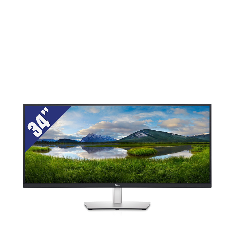 Màn hình LCD Dell P3421W (3440 x 1440/ IPS/ 60Hz/ 5 ms) 1 x DisplayPort 1.2,  1 x HDMI 2.0