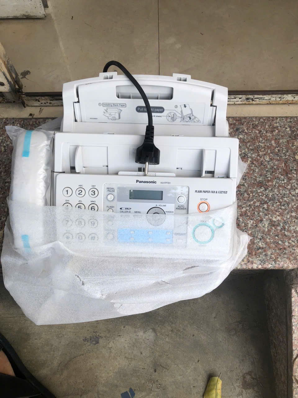 Bán máy fax Panasonic KX-FP 701 dùng film (Thanh lý còn mới 99%)