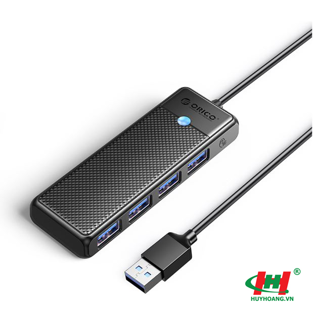 Hub 4 cổng USB3.0 (ORICO PAPW4A-U3) Đen